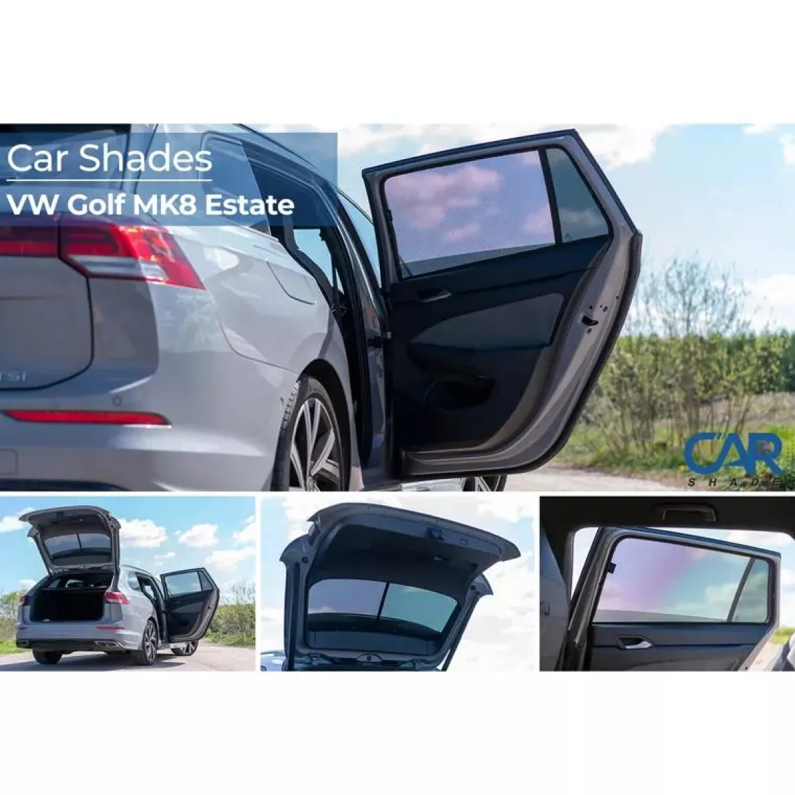 Volkswagen Golf VIII Variant 2020 - Zonneschermen