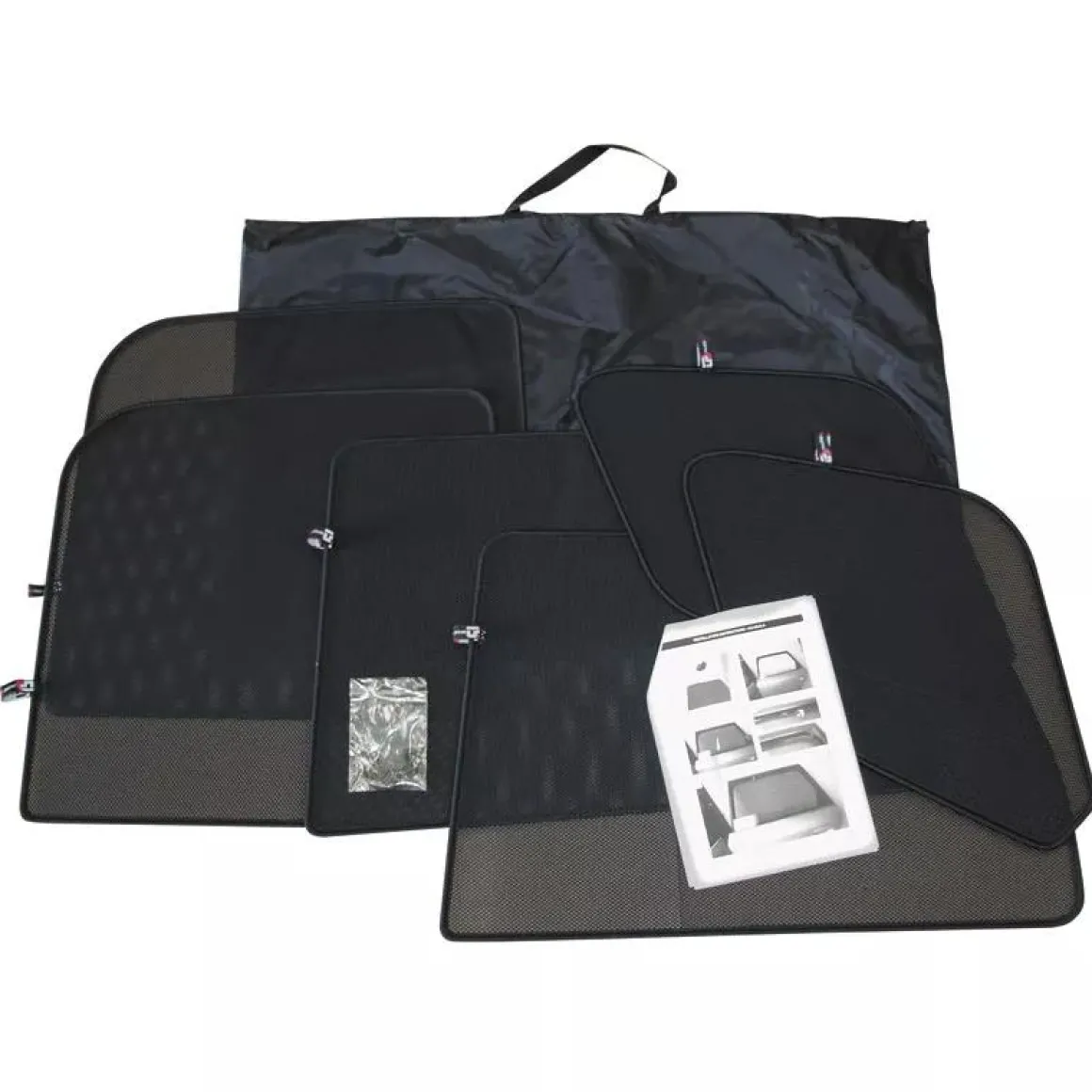 Volkswagen Lupo 3 deurs 1998-2005 (niet voor 3L) - Zonneschermen