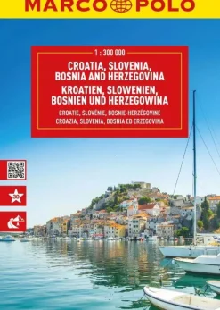 wegenatlas Kroatië, Slovenië, Bosnië