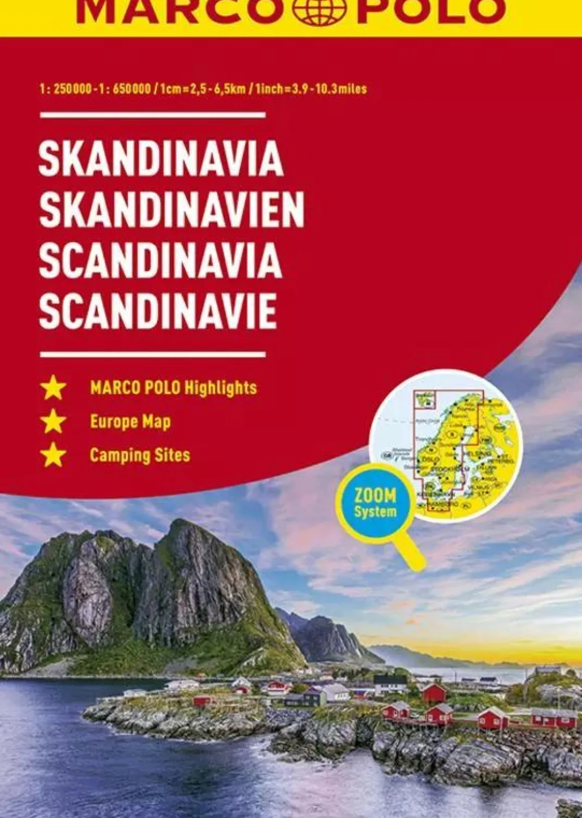 wegenatlas Scandinavie