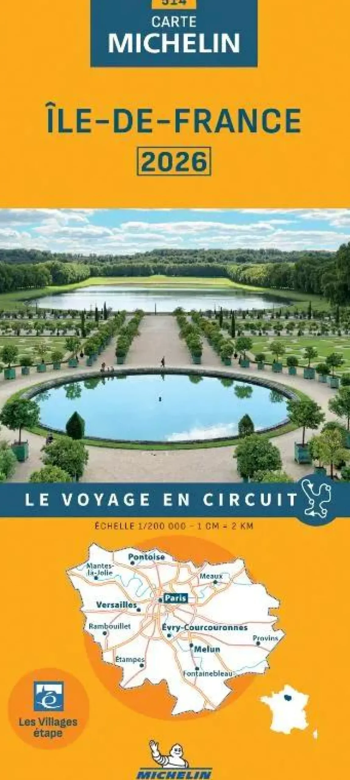 wegenkaart 514 Ile-de-France 2026