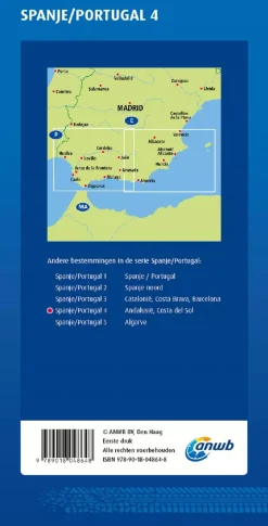 Wegenkaart Andalusië en Costa del Sol