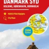 wegenkaart Denemarken zuid