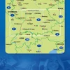 Wegenkaart Duitsland Zuid