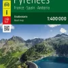Wegenkaart F&B Pyreneeën