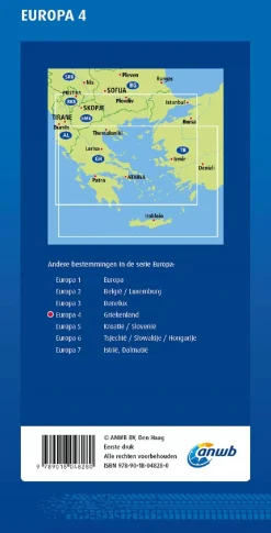 Wegenkaart Griekenland