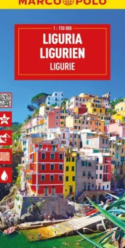 wegenkaart Ligurië 5