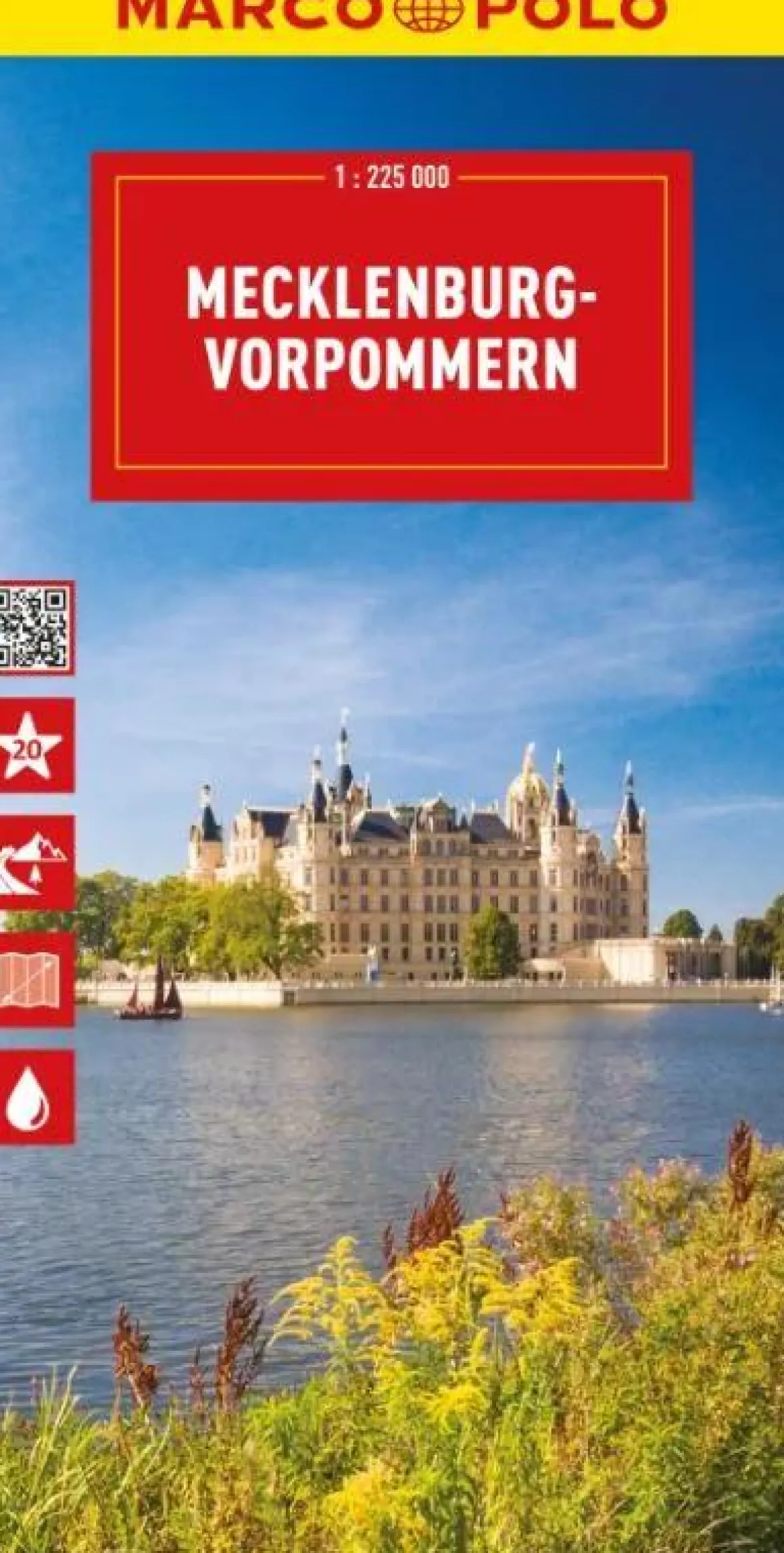 wegenkaart Mecklenburg-Vorpommern