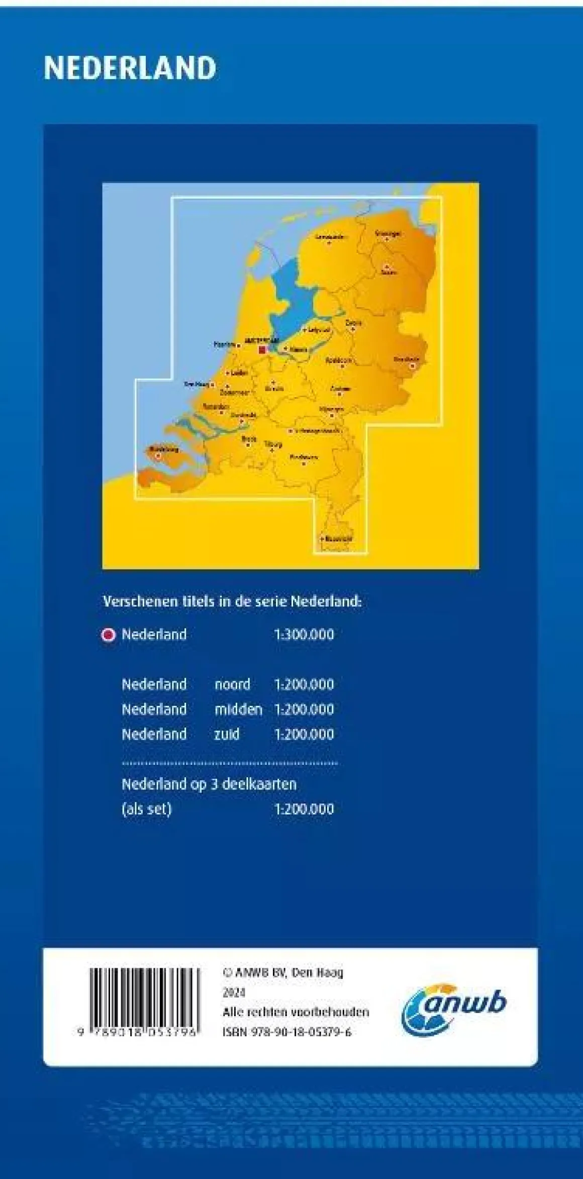 wegenkaart Nederland