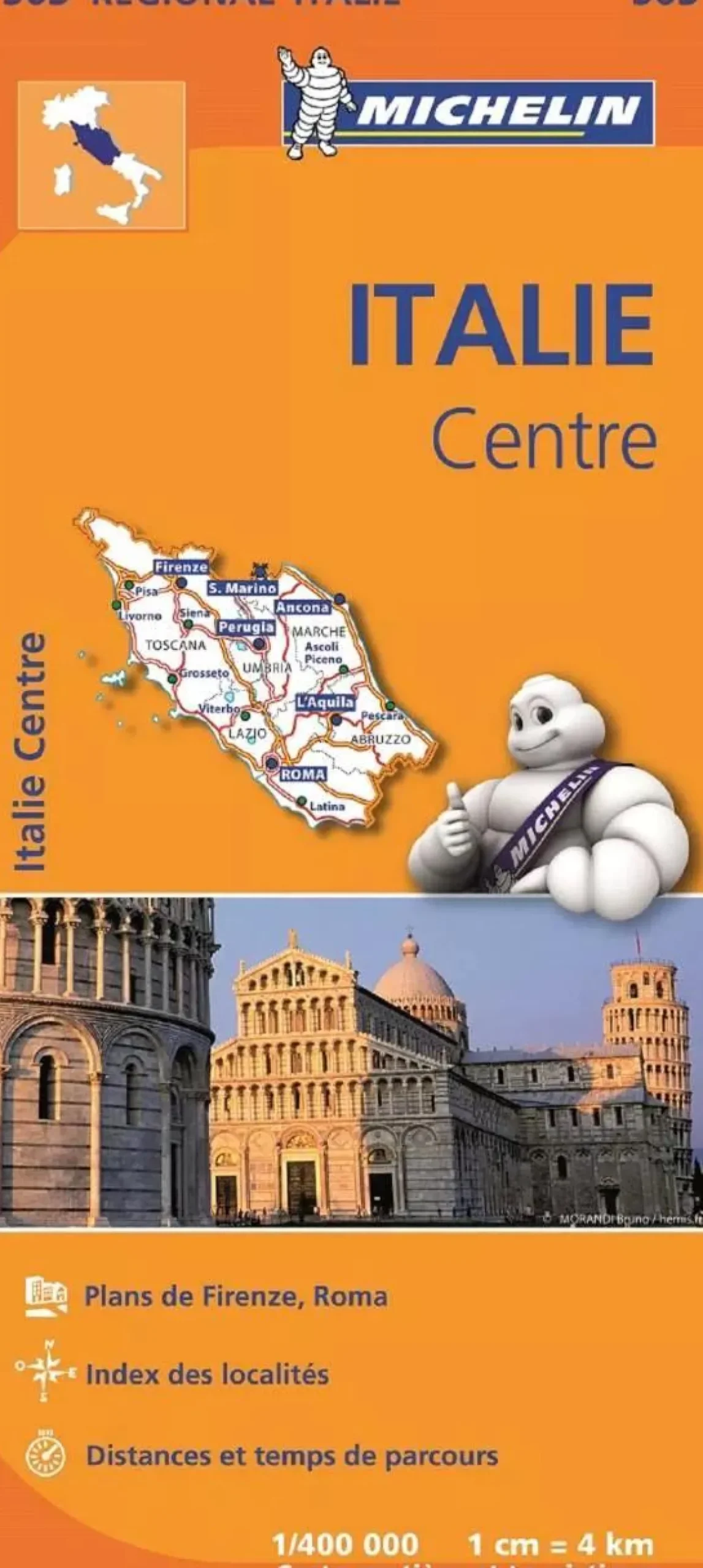 wegenkaart Regional 563 Italië – midden