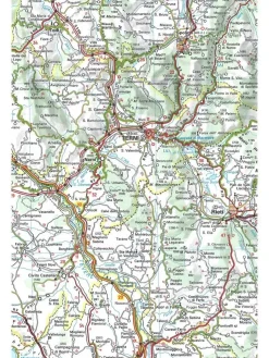 wegenkaart Regional 563 Italië – midden