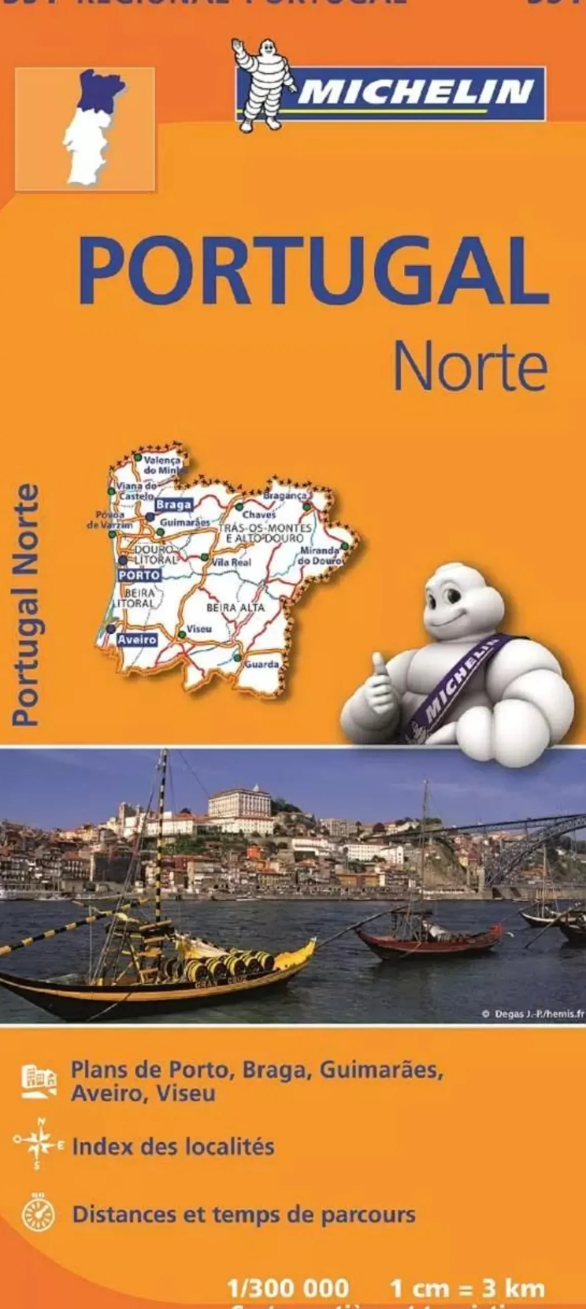 wegenkaart Regional 591 Portugal noord