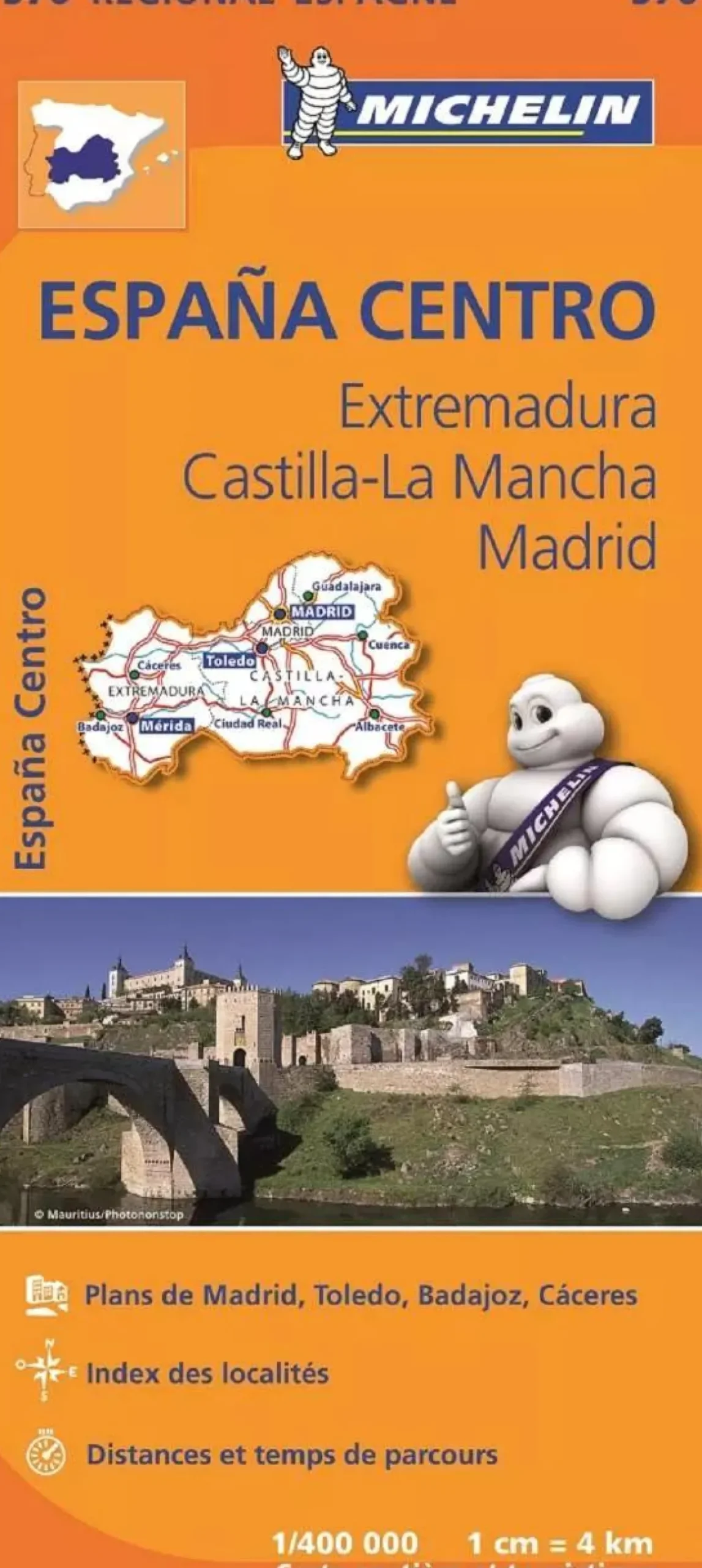 wegenkaart Regional 576 Spanje midden