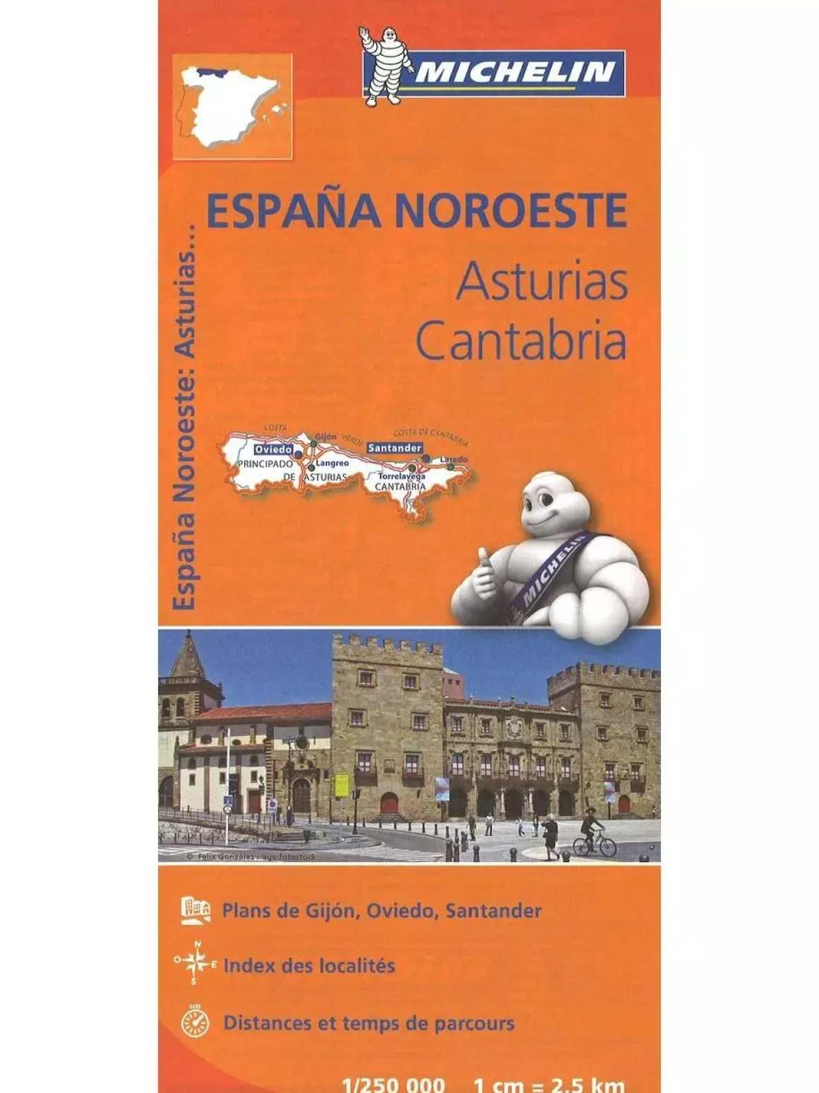 wegenkaart Regional 572 Spanje noord-west
