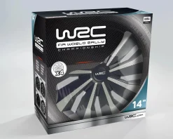 Wieldoppen - 14 inch - carbon look - 4 stuks
