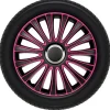 Wieldoppen Roze set van 4 - 16 inch