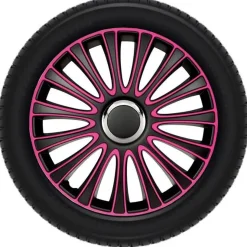Wieldoppen Roze set van 4 - 16 inch