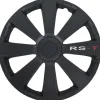 Wieldoppen set - 14 inch - RS-T Zwart