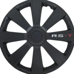 Wieldoppen set - 14 inch - RS-T Zwart