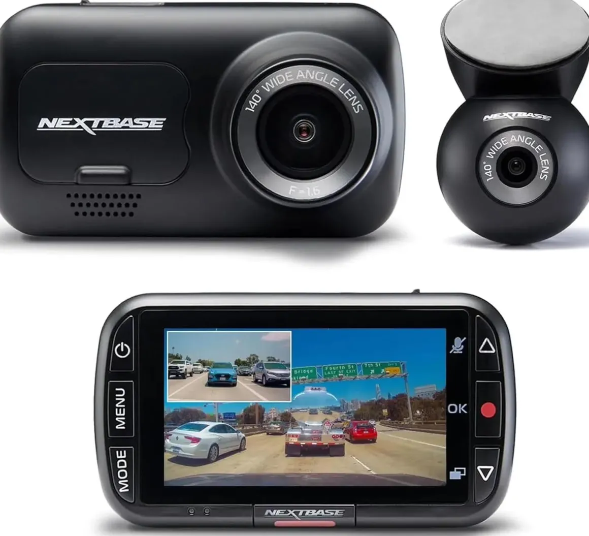 222XRWZ 2CH Dual Full HD dashcam