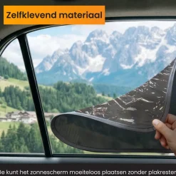 Zonnescherm Auto Zijruit - Set van 2